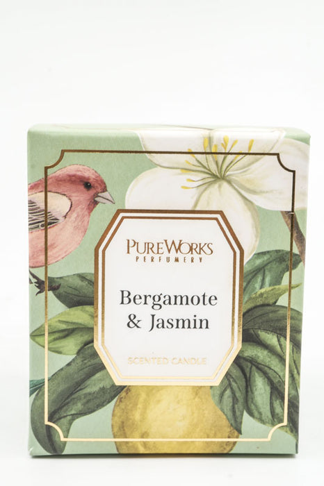 Duftkerze 185 gr. Sojawachs Bergamotte & Jasmin