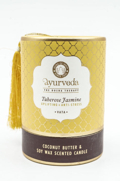 Ayurveda Duftkerze im Glas VATA - Tuberose Jasmine