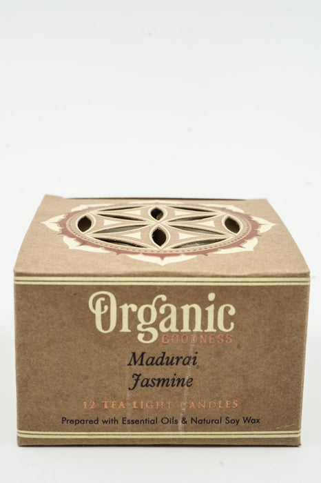 Teelicht Organic Goodness - Madurai Jasmine 10 gr