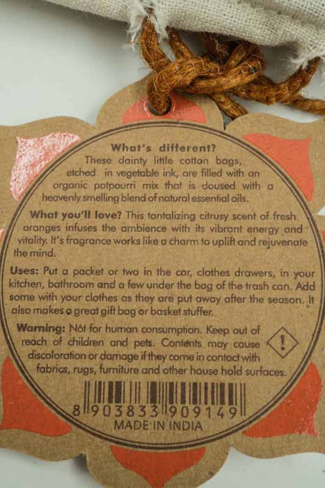 Duftsäckchen Organic Nagpuri Narangi - Orange