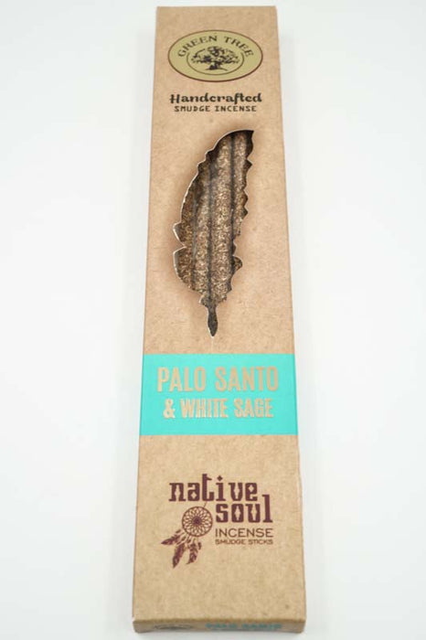 Räucherstäbchen Smudge Incense Native Soul palo santo & white sage 15 gr