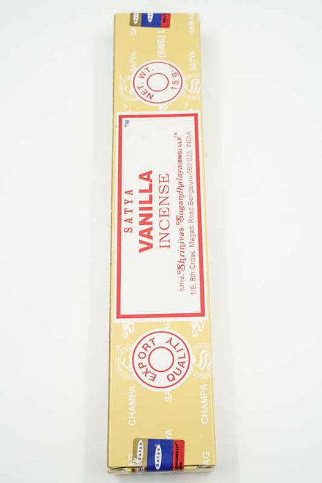 Incense sticks Satya Vanilla 15 g
