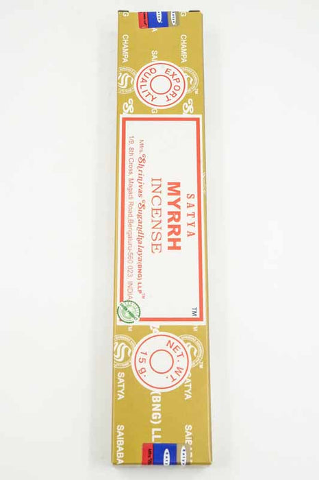Incense sticks SATYA - Myrrh 15 gr