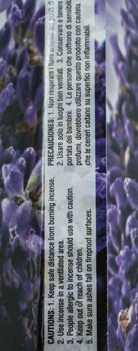 Incense sticks Lavender Hexagon 20g
