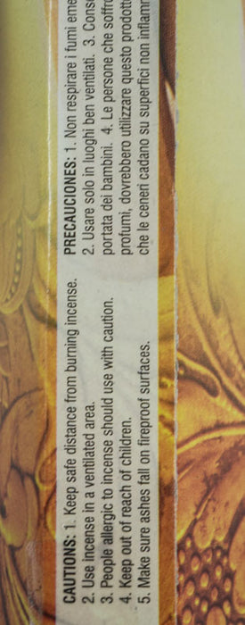 Incense sticks Sandalwood Hexagon 20g