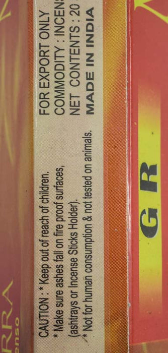 Incense sticks Myrrh Hexagon 20g