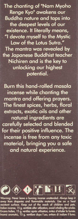 Incense sticks BODHI SUTRA