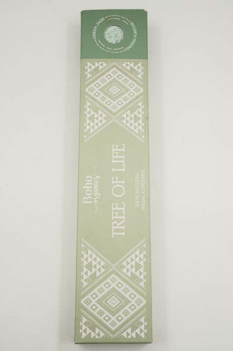 Räucherstäbchen "Boho organics" - Tree of Life mit grüner Jade