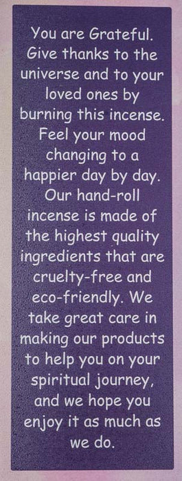 Incense sticks (12 pack) - ORGANIC Lavender