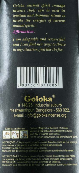 Goloka Animal Spirit Smudge Räucherstäbchen Lavendel