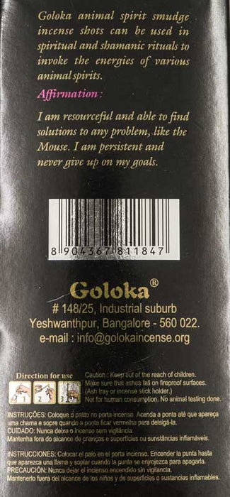 Goloka Animal Spirit Smudge Räucherstäbchen Cedar Pine