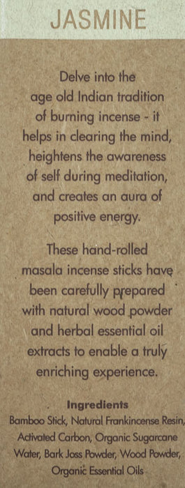Incense sticks Organic Jasmine