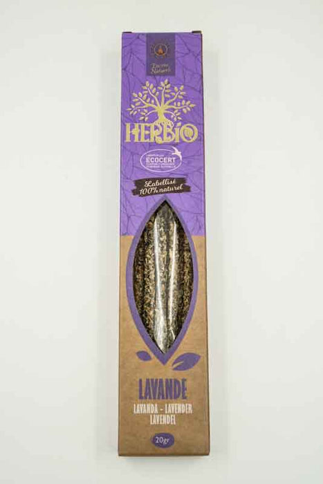 Räucherstäbchen Herbio 100% natürlich - Lavendel 25g