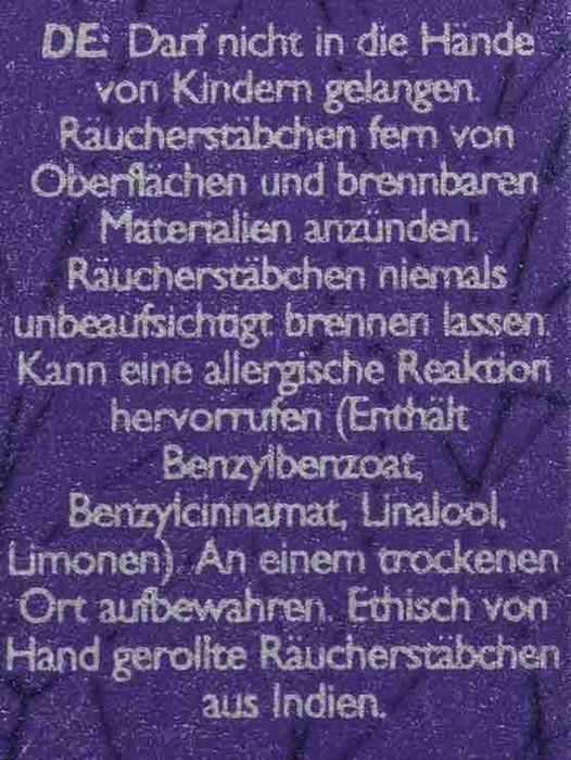 Räucherstäbchen Herbio 100% natürlich - Lavendel 25g