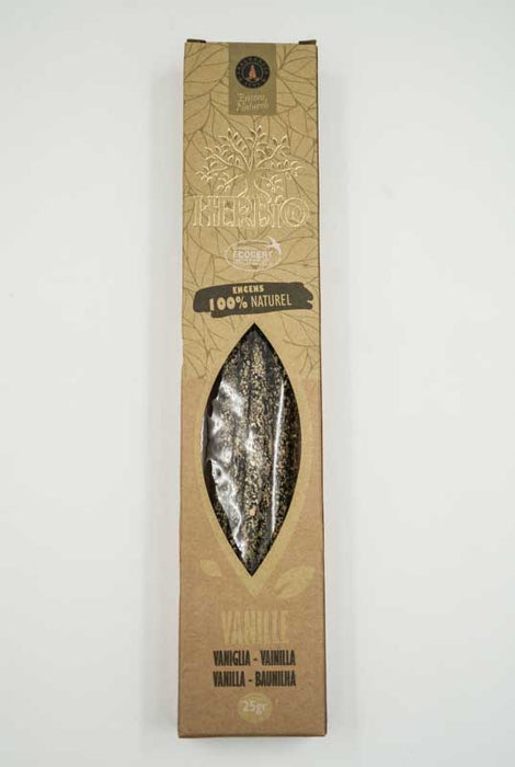 Räucherstäbchen Herbio 100% natürlich - Vanille 25g