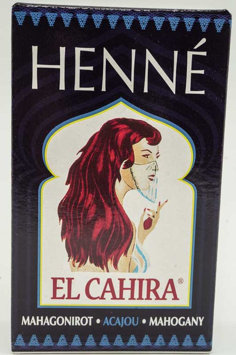 Hennapulver Hennedrog (10er Packung) - EL CAHIRA - Mahagoni