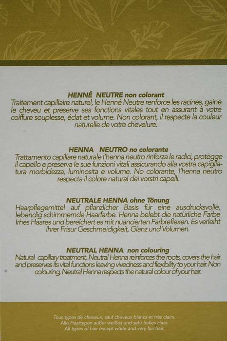Hennapulver Hennedrog (10er Packung) - Neutral