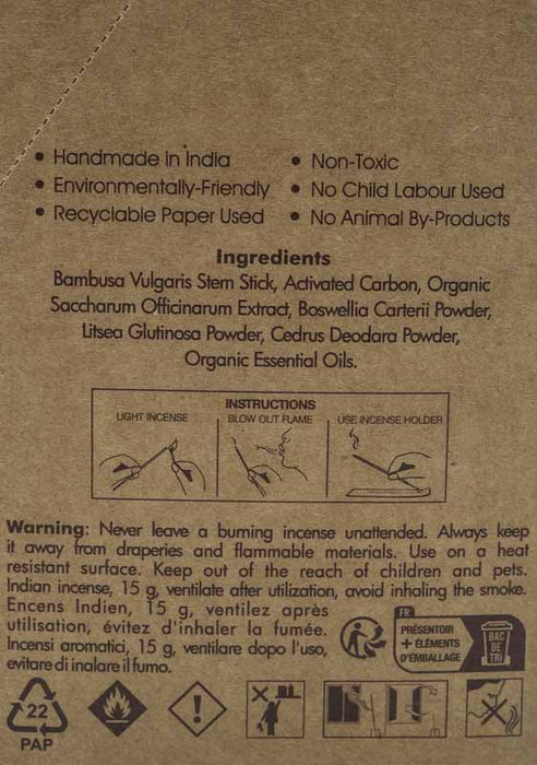 Incense Sticks (Pack of 12) - ORGANIC Cannabis