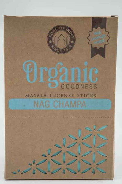 Räucherstäbchen (12er Packung) - ORGANIC Nag Champa