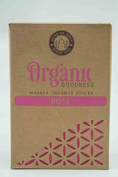Räucherstäbchen (12er Packung) - ORGANIC Rose