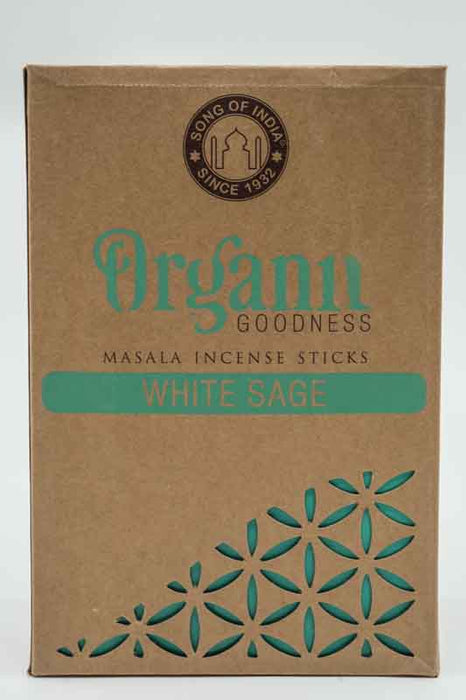 Räucherstäbchen (12er Packung) - ORGANIC White Sage (Weisser Salbei)