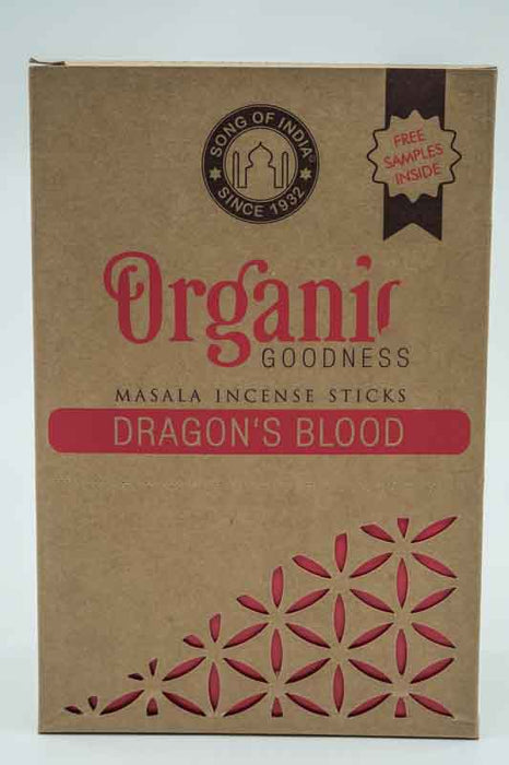 Encens bâtons (paquet de 12) - Sang de Dragon BIO