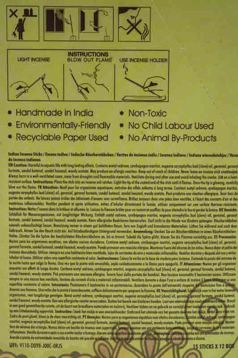 Räucherstäbchen (12er Packung) - AROMA TEMPLE