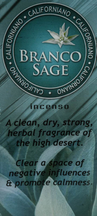 Incense sticks (pack of 6) - HEXAGON White Sage 20 gr.