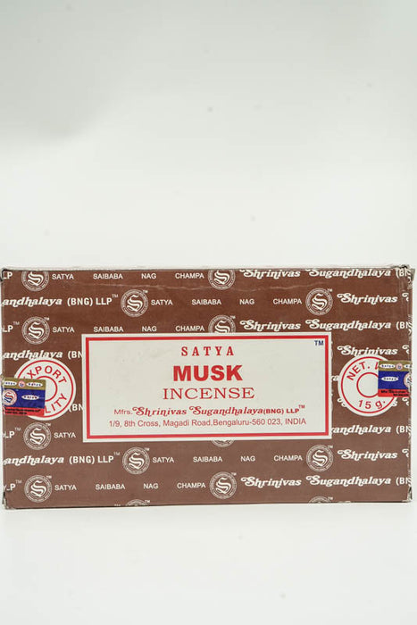 Räucherstäbchen (12er Packung) - SATYA Musk
