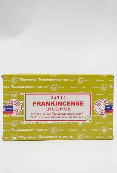 Räucherstäbchen (12er Packung) - SATYA Frankincense 15 gr.