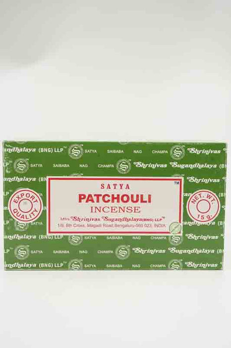 Räucherstäbchen (12er Packung) - SATYA Patchouli 15 gr.