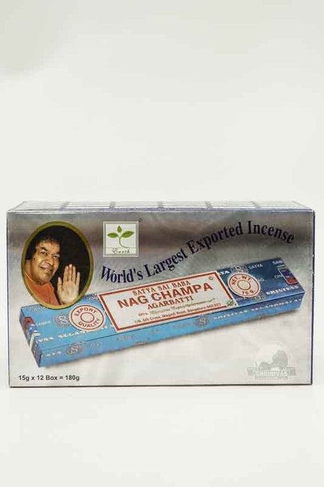 Räucherstäbchen (12er Packung) - SATYA Nag Champa 15 gr.