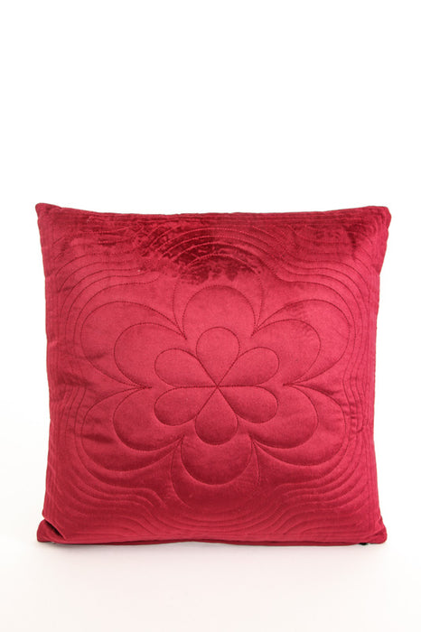 Coussin Kojo rouge 45x45cm