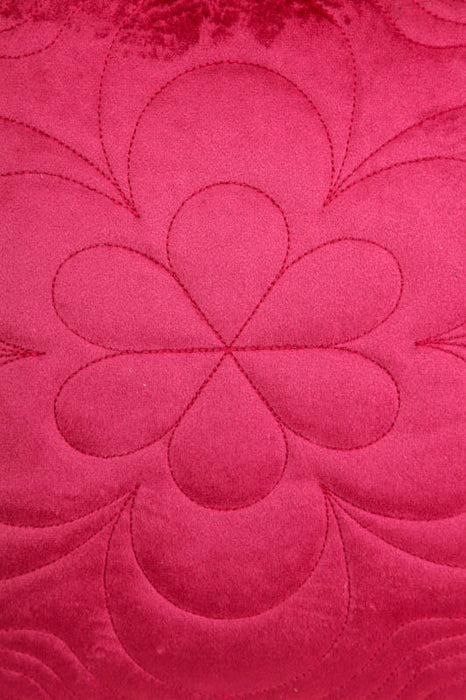 Coussin Kojo rouge 45x45cm