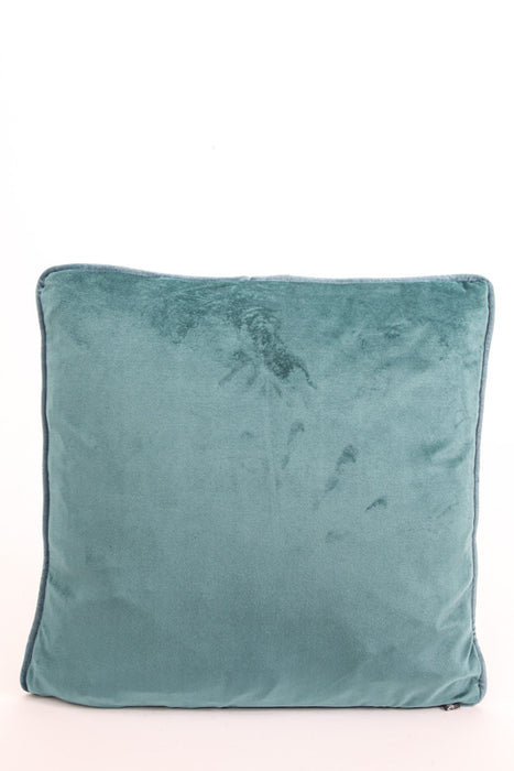 Coussin Kojo pétrole 45x45cm