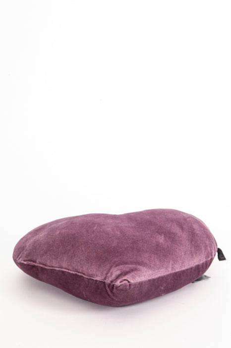 Decorative cushion rd Pom Pom bordeaux