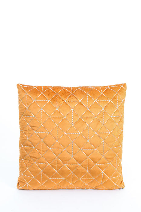 Coussin Zari rouille 45x45cm