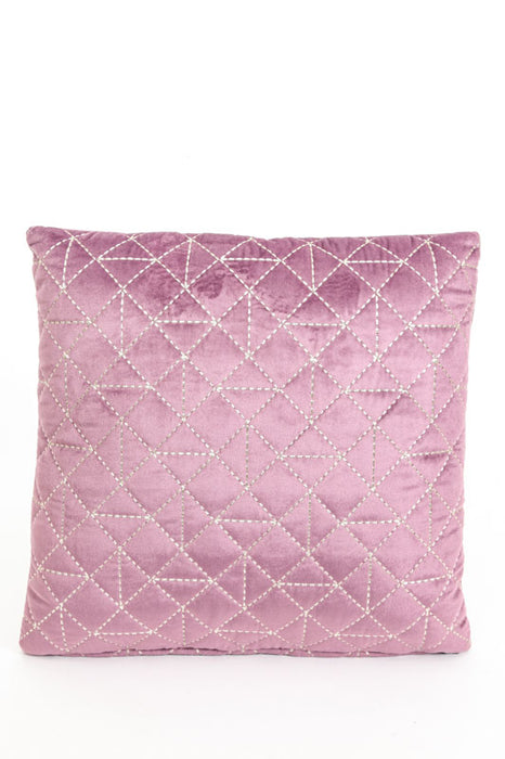 Coussin Zari violet 45x45cm