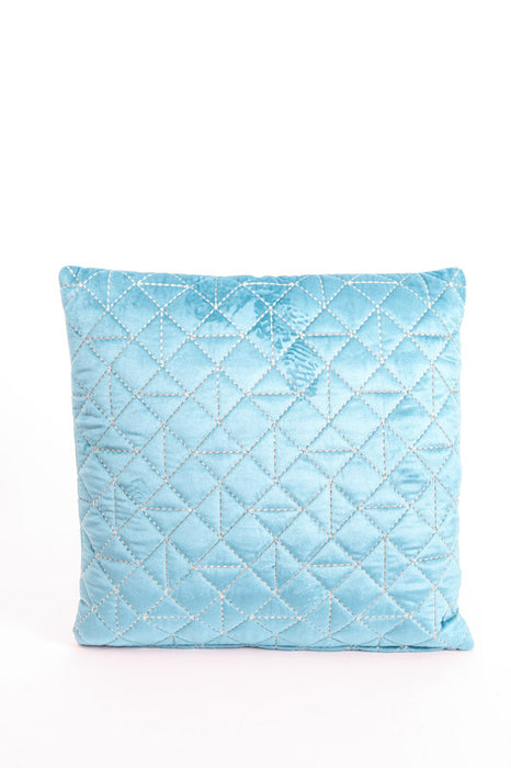 Coussin Zari turquoise clair 45x45cm