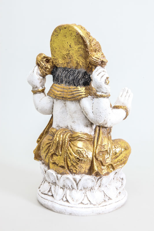 Ganesha weiss goldfarben 40 cm